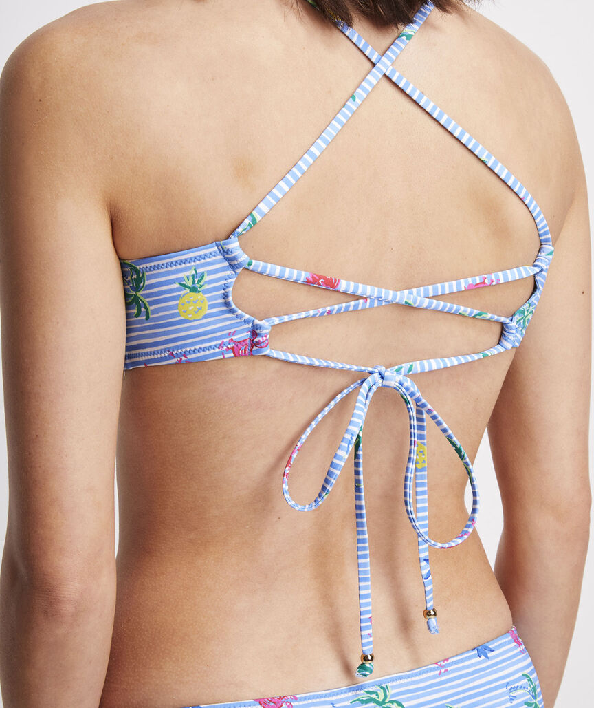 Shop Harbor Island Icon Bikini Top at vineyard vines