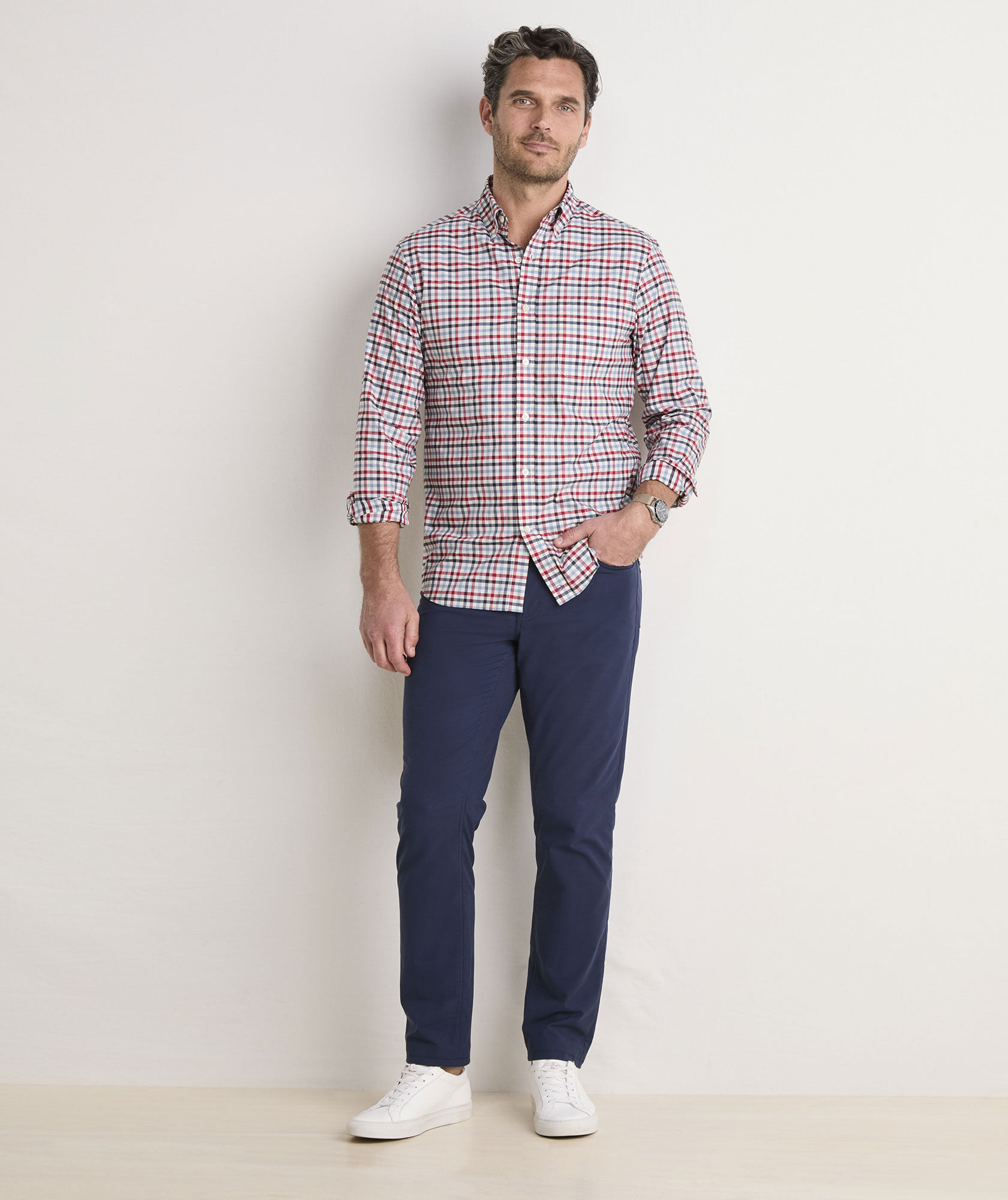 Tattersall Performance Cotton Shirt