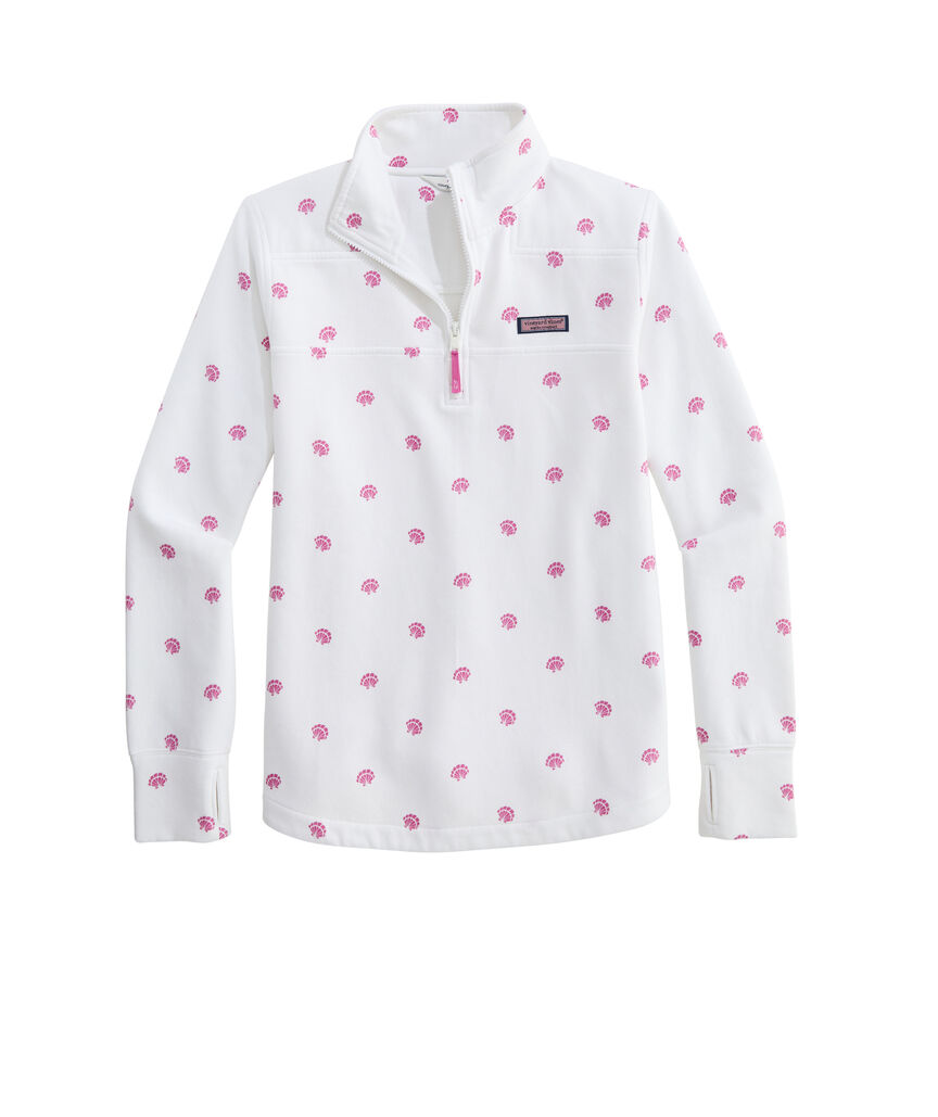 Printed Brushed Terry Relaxed Shep Shirt