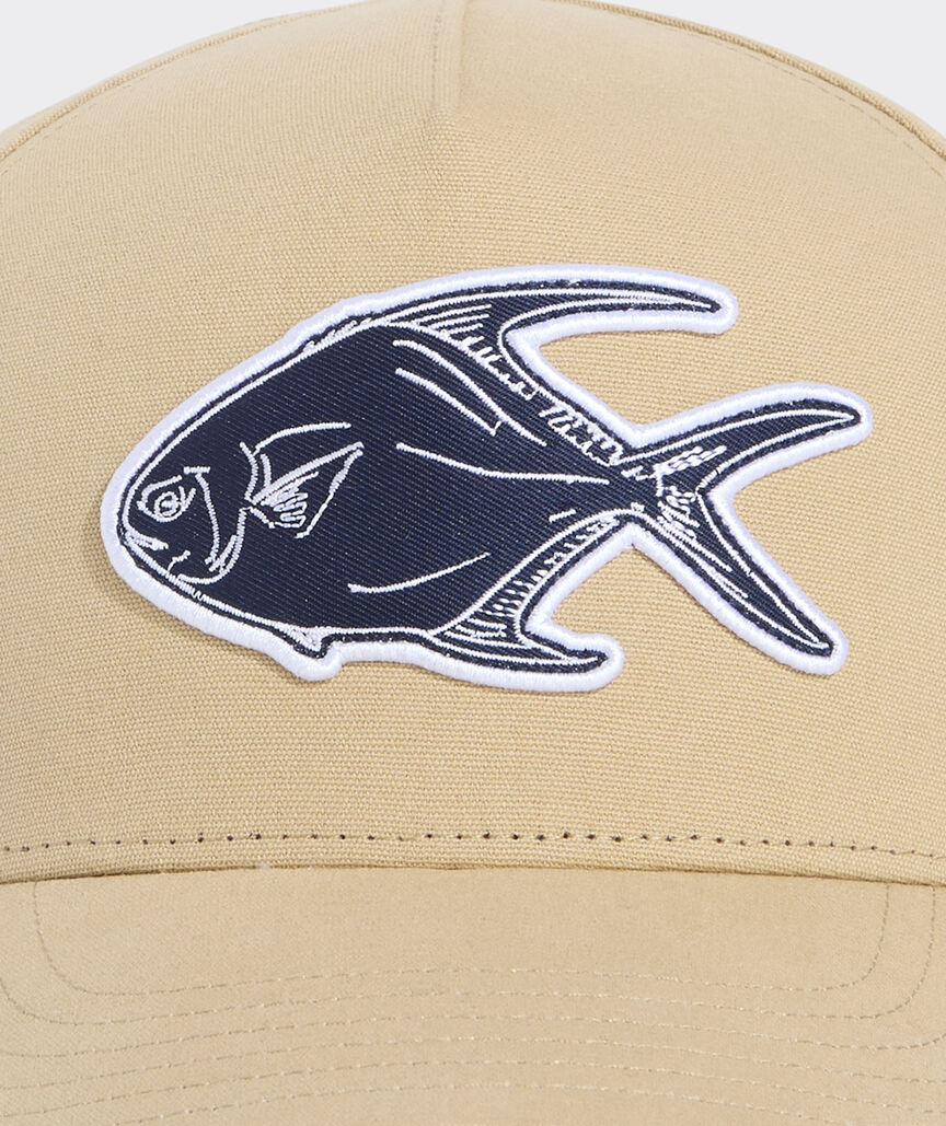 Permit Fish Patch Hi-Pro 5-Panel Hat