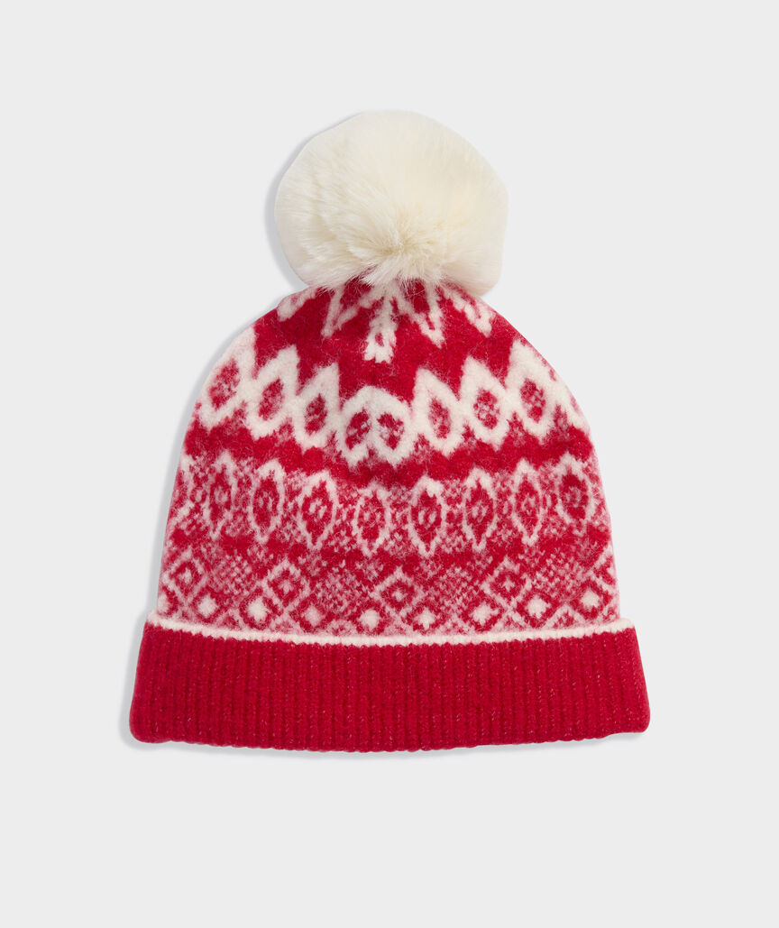 Girls' Fair Isle Beanie