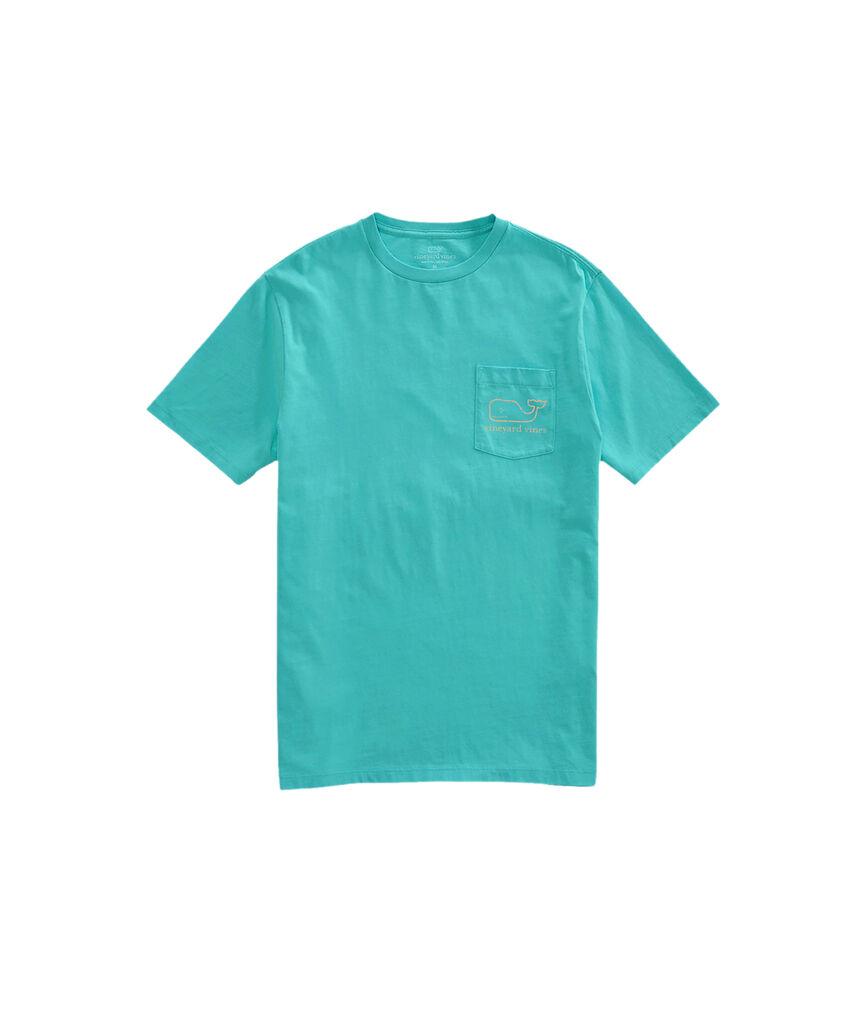 Outlet Vintage Whale Pocket T-Shirt