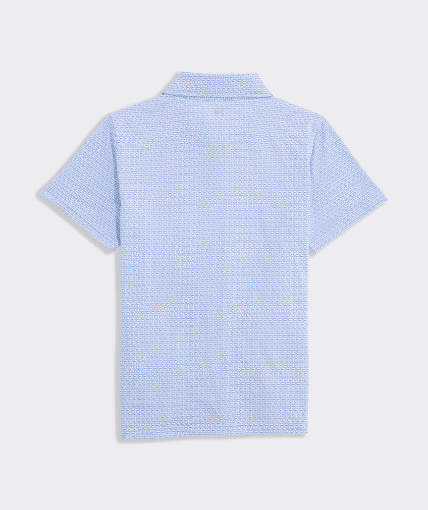 Boys' Performance Printed Sankaty Polo
