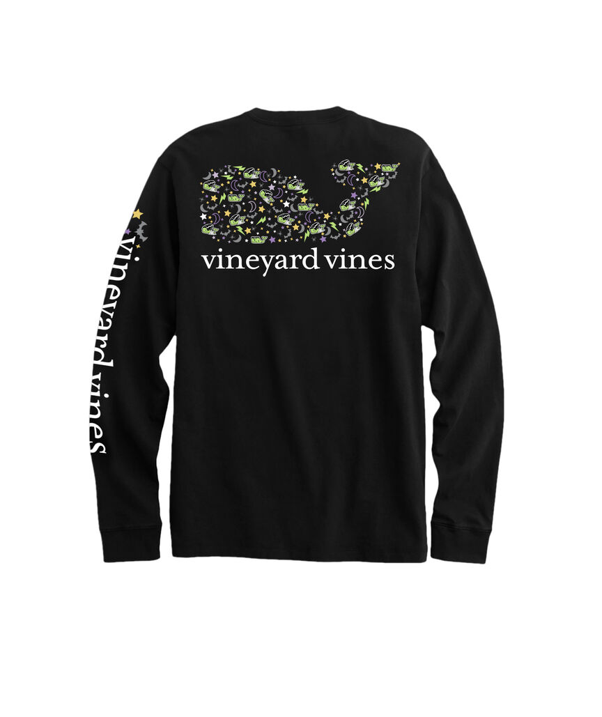 OUTLET Women's Frankenstein Whale Long-Sleeve Pocket Tee