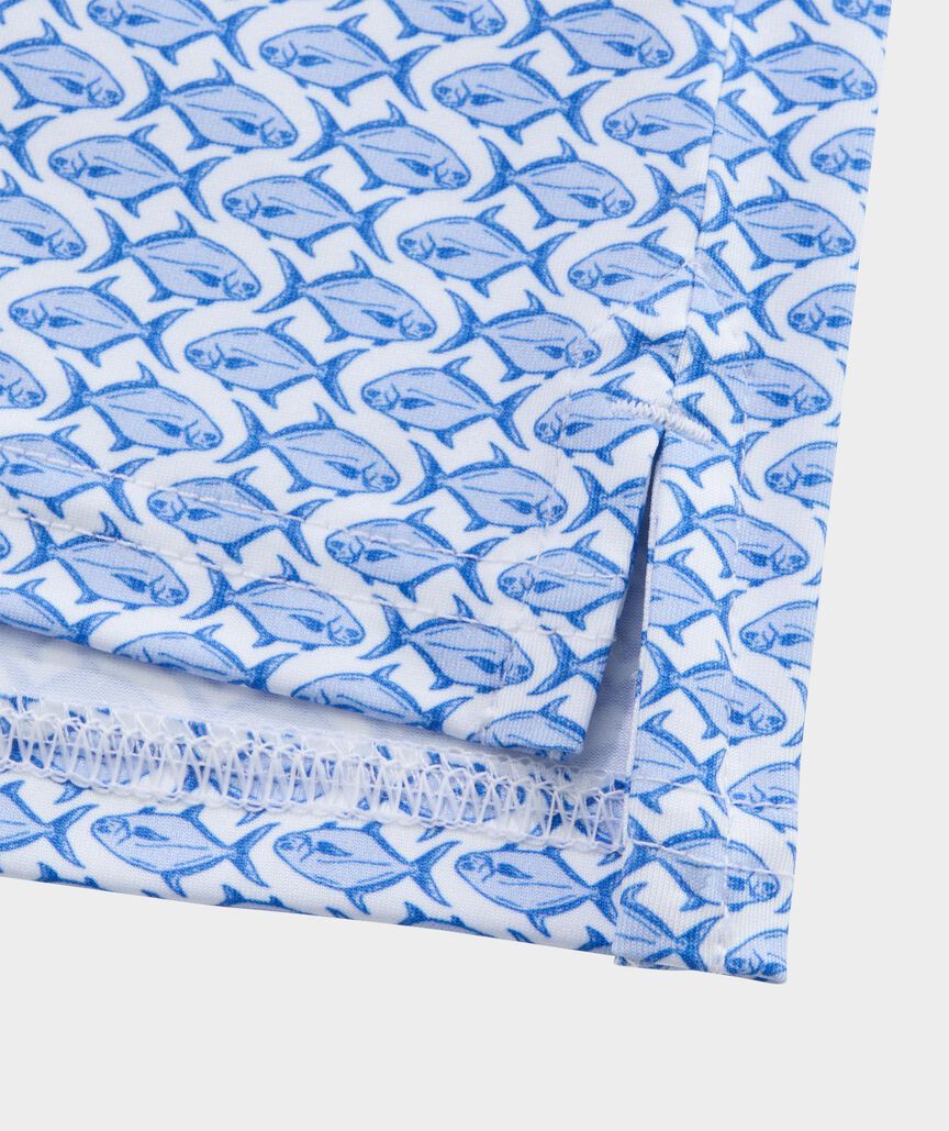 Boys' Performance Printed Sankaty Polo