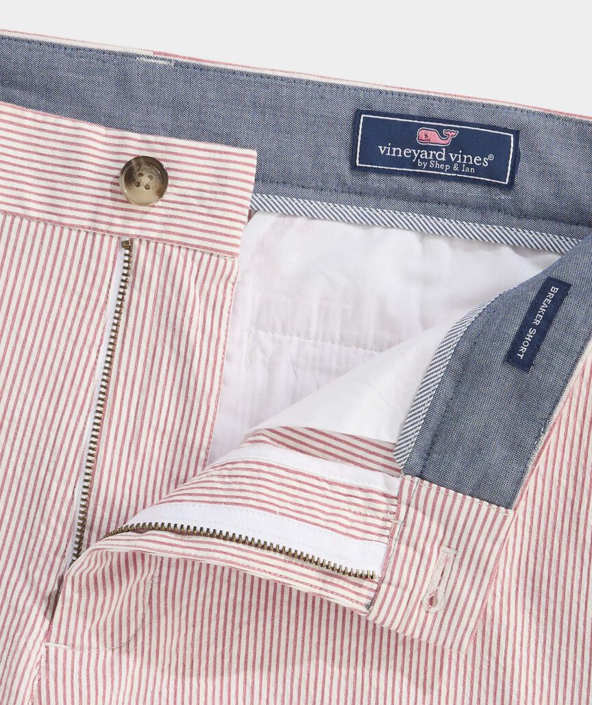 7 Inch Seersucker Breaker Shorts