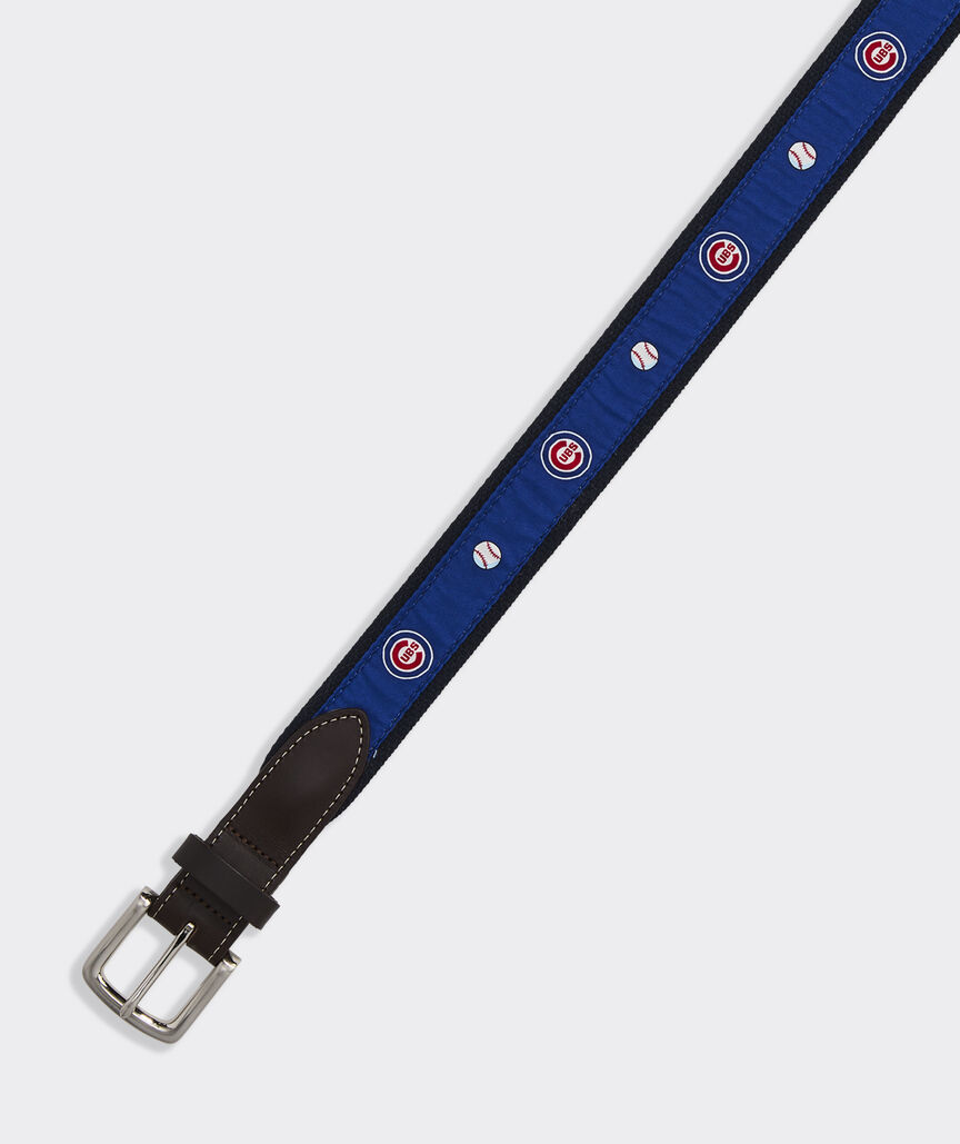 Chicago Cubs Canvas Club Belt