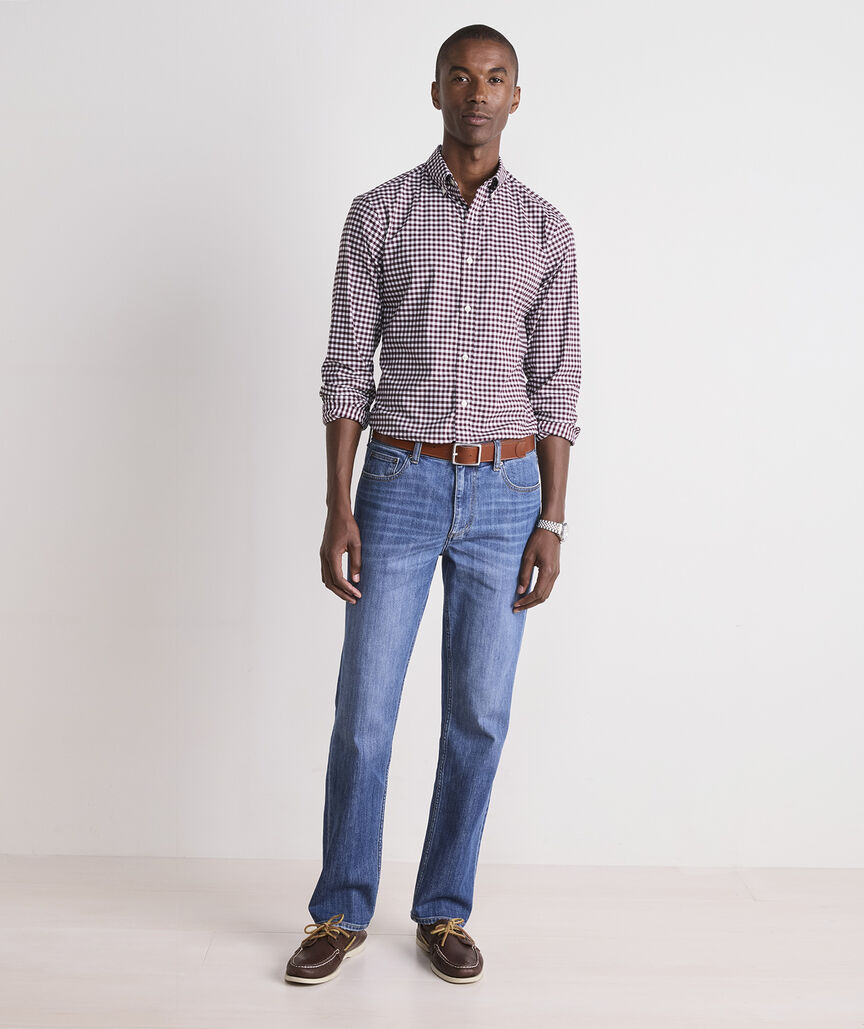 On-The-Go brrr° Gingham Shirt