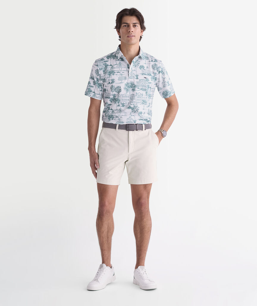 Performance Printed Sankaty Polo