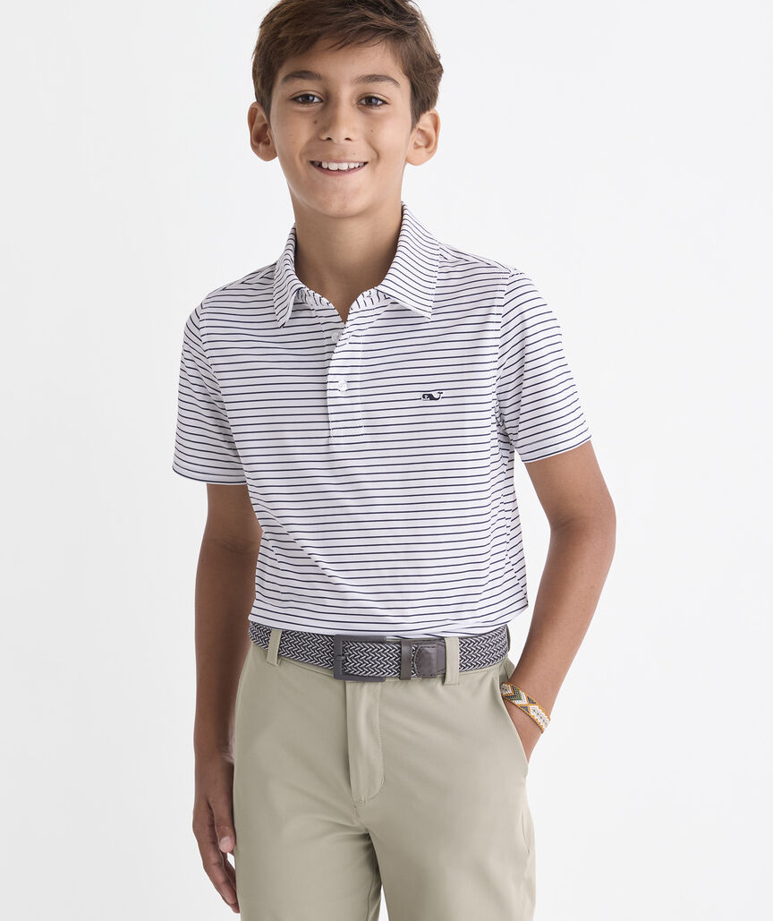 Boys' Performance Air Tech Polo