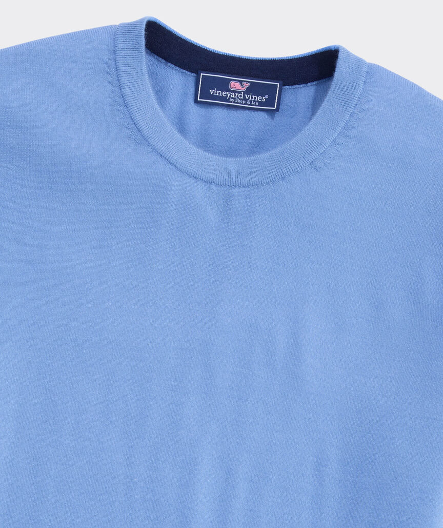 Cashmere Silk Crewneck Sweater