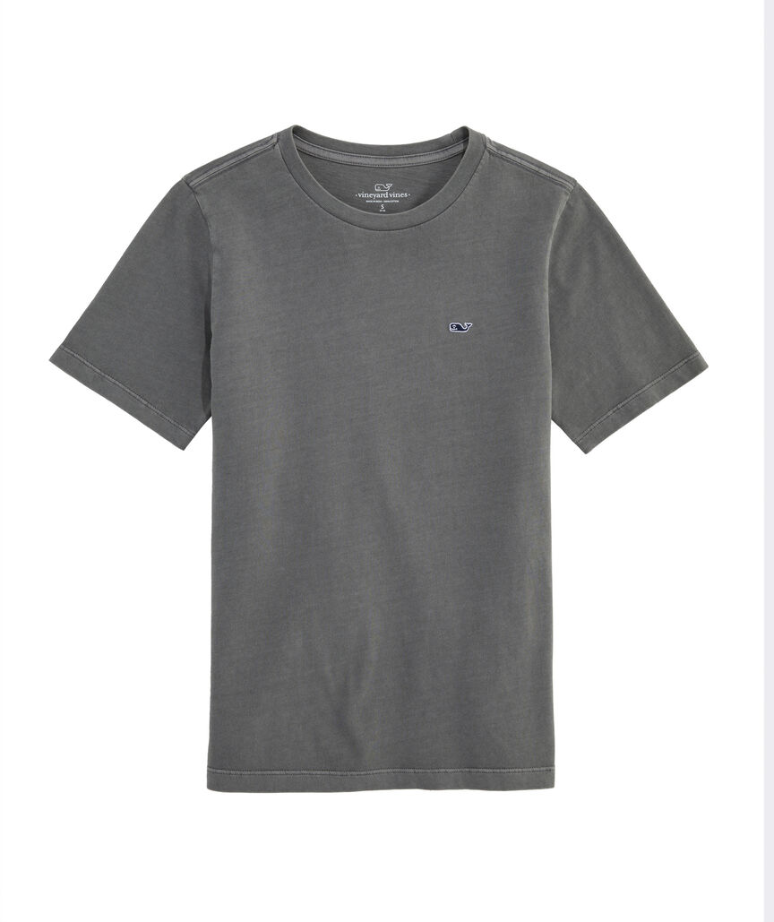 OUTLET Boys' Sunwashed Whale Embroidered Short-Sleeve Tee