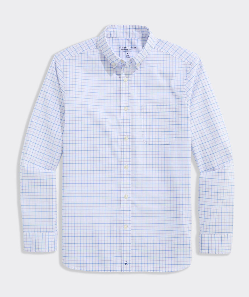 Performance Cotton Morada Bay Tattersall Shirt