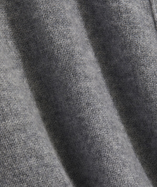 Seaspun Cashmere Striped Sleeve Crewneck Sweater