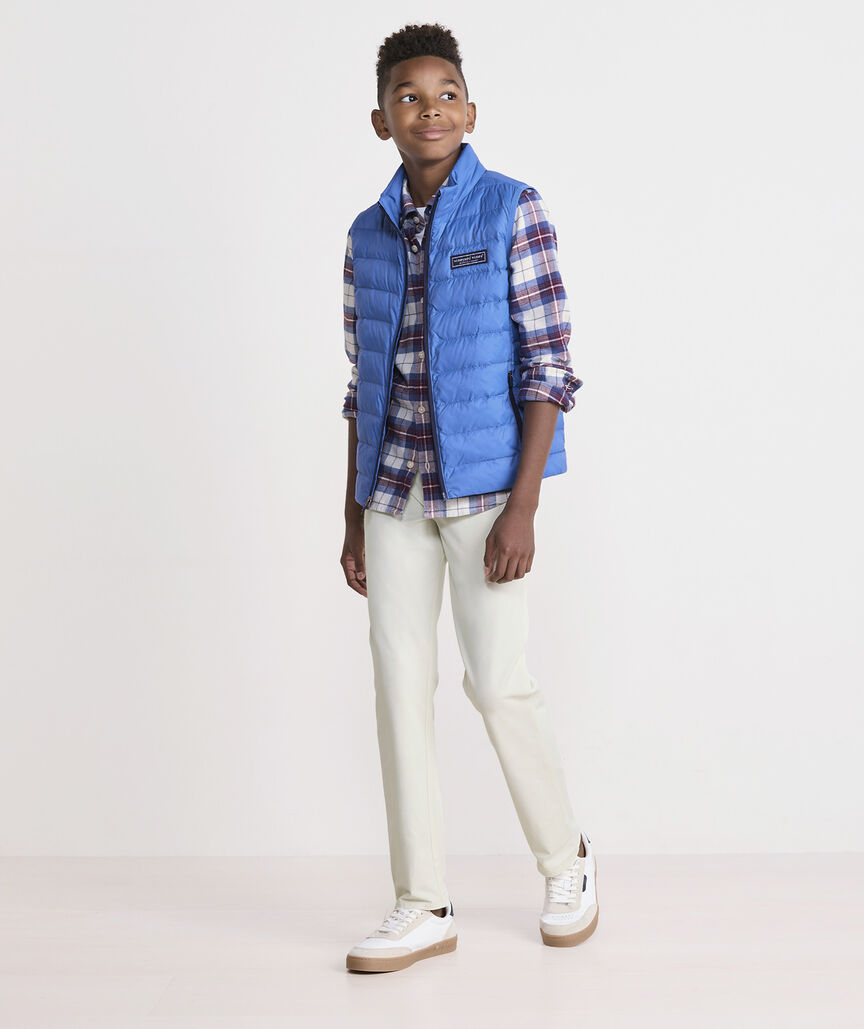 Boys' Packable Shoreline Puffer Vest