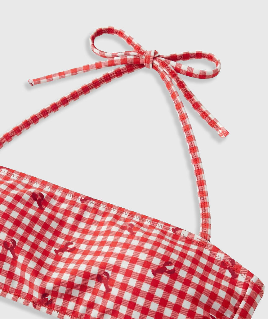 OUTLET Printed Bandeau Top
