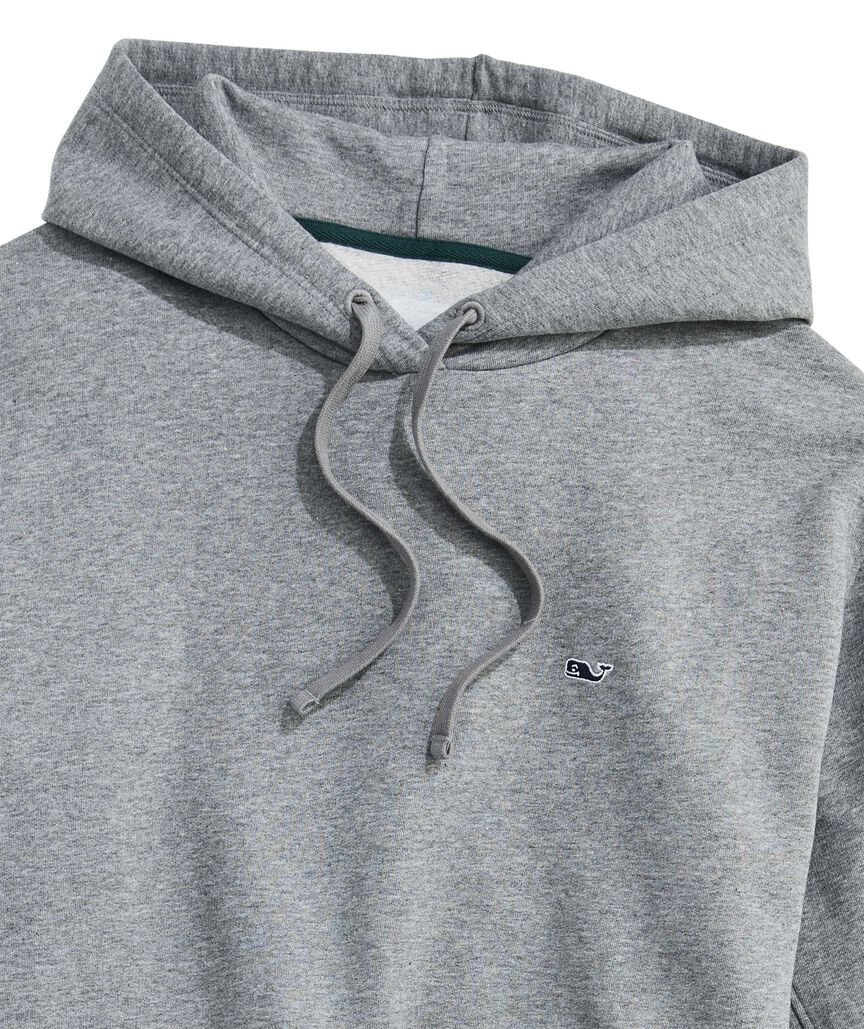OUTLET Whale Embroidered Brushed Terry Hoodie