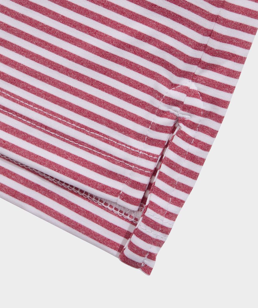 The Ohio State University Winstead Stripe Sankaty Polo