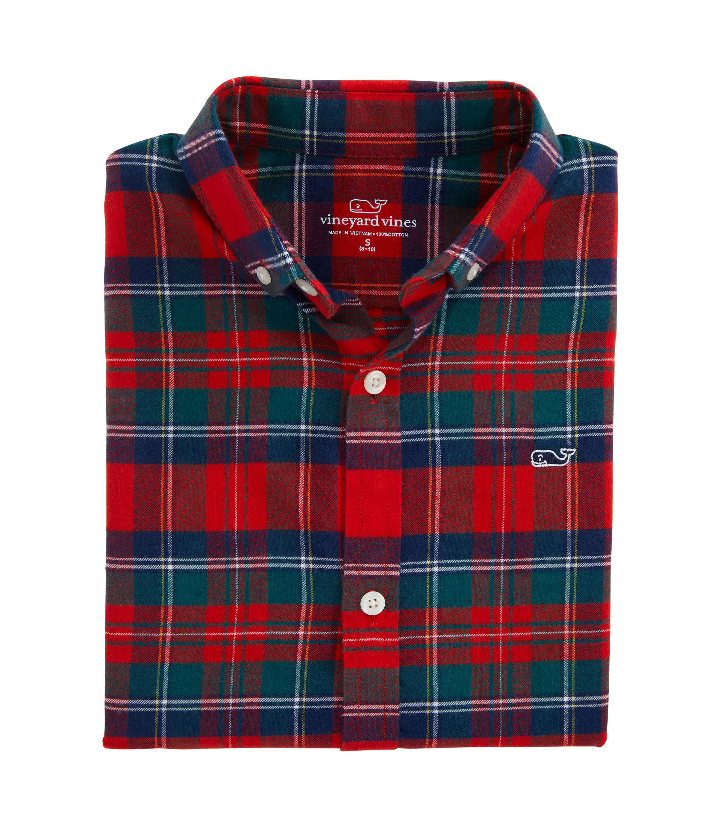 vineyard vines red plaid dress