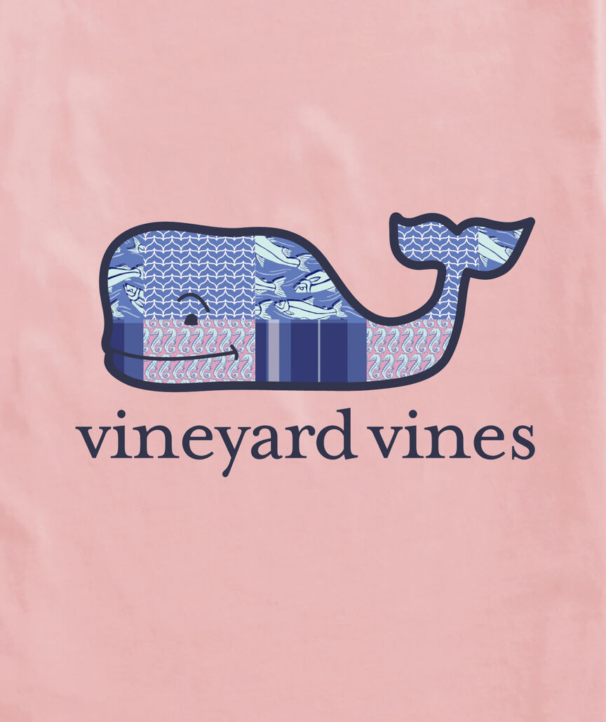 OUTLET Chappy Patchwork Whale Short-Sleeve Pocket Tee