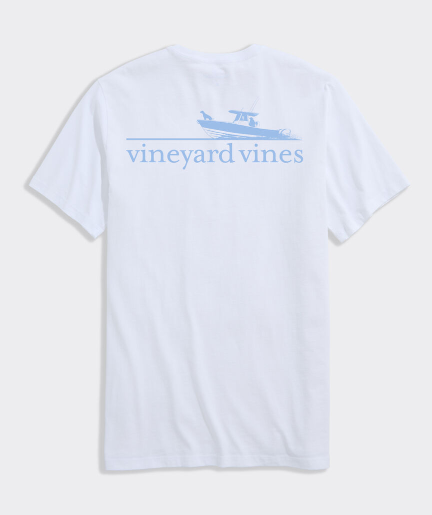 Man's Best Friend Jake Blue Short-Sleeve Pocket Tee