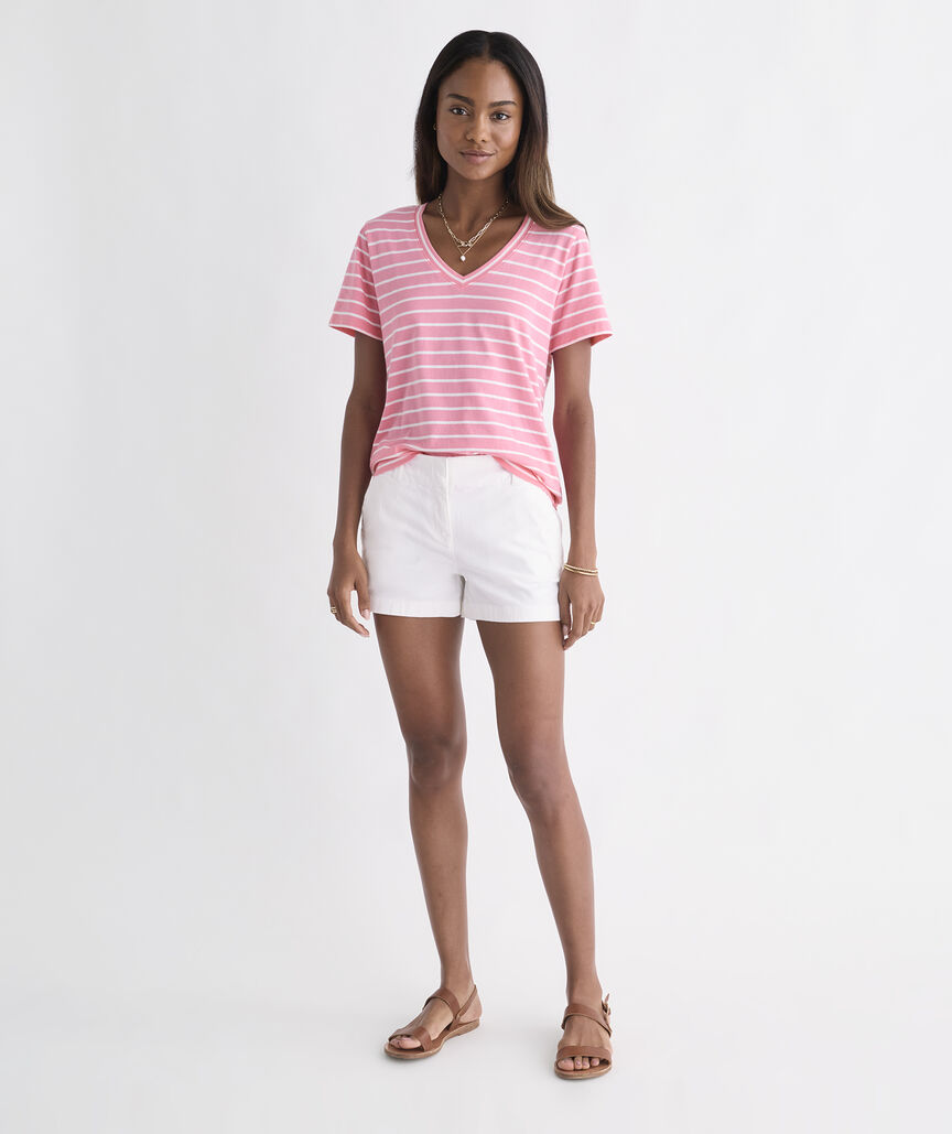 Supima® Cotton V-Neck Tee
