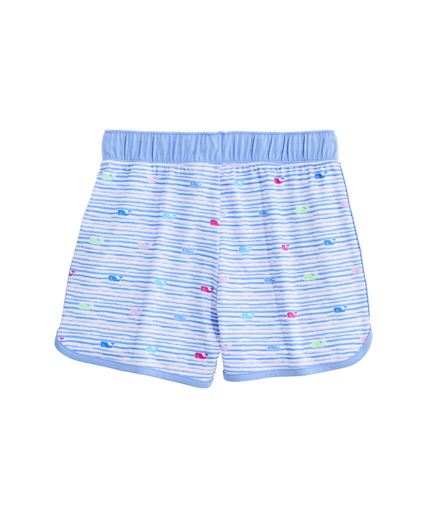 OUTLET Girls' Watercolor Vineyard Print Lacrosse Shorts