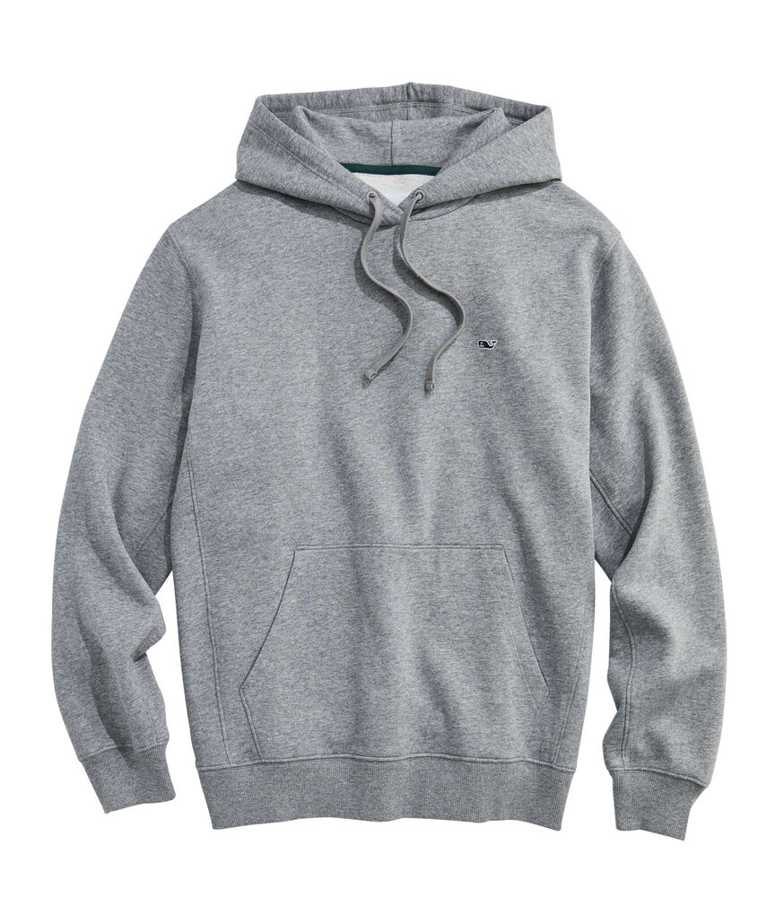 OUTLET Whale Embroidered Brushed Terry Hoodie