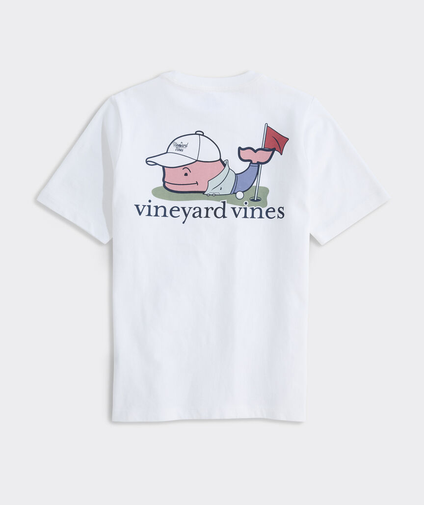 Boys' Golfer Whale Short-Sleeve Pocket Tee