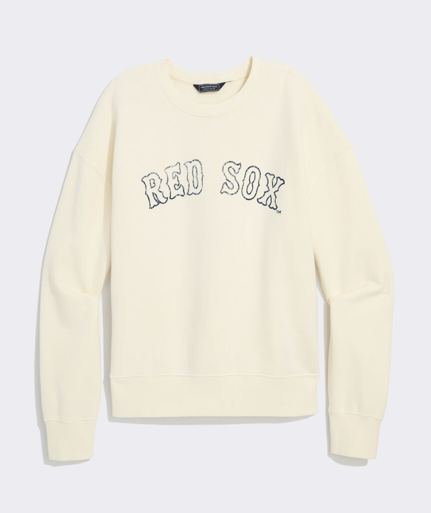 Women's Boston Red Sox Surf Terry Crewneck