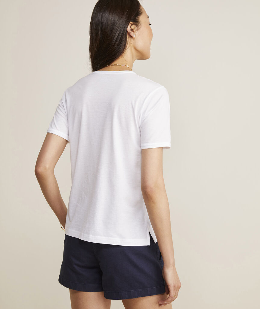 Pima Cotton Crewneck Tee