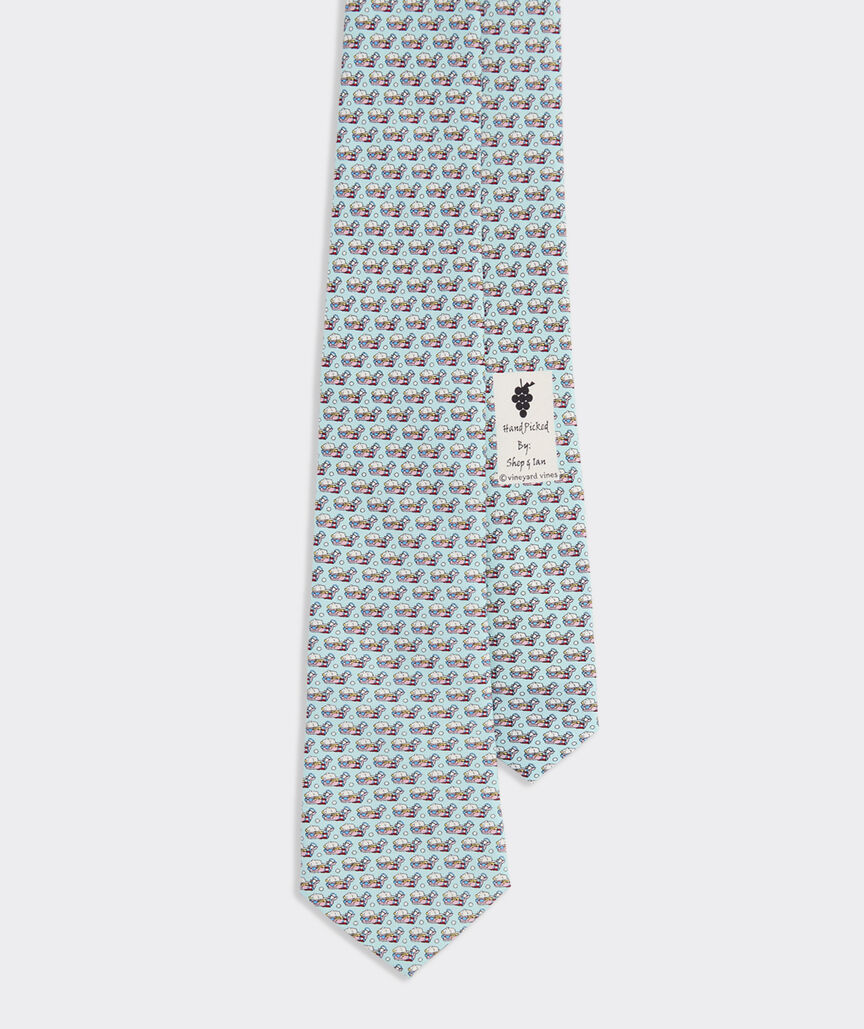 Boys' Lax Bro Whale Printed Tie