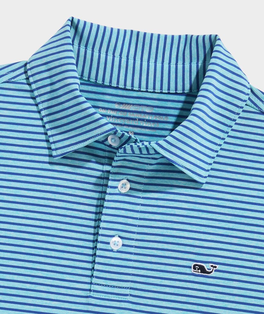 Boys' Performance Bradley Stripe Sankaty Polo