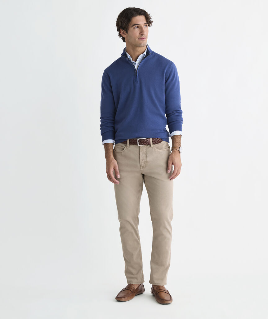 Tipped Boathouse Quarter-Zip