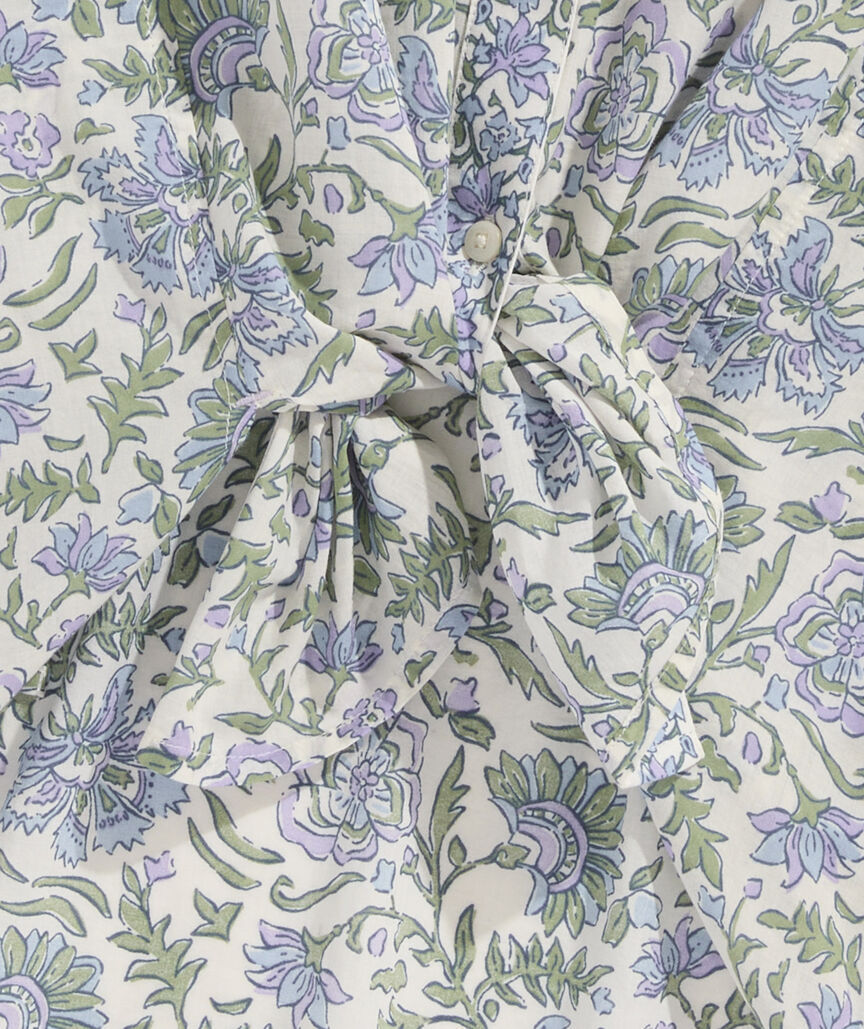 OUTLET Women's Printed Weekend Button-Down