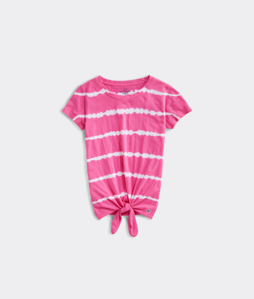 Girls' Tie-Dye Tie Short-Sleeve Tee