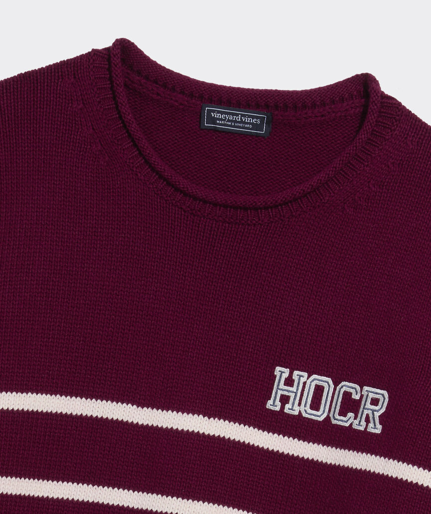Head Of The Charles® Women's Stripe Rollneck Sweater