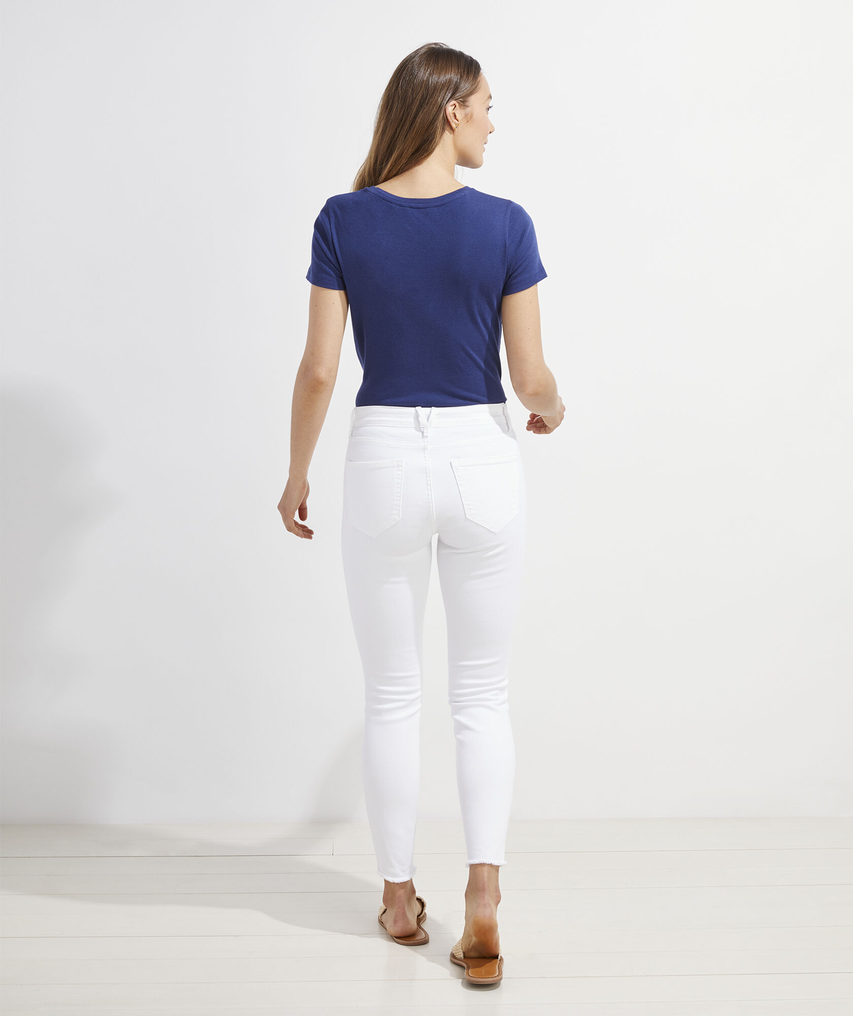 Skinny White Jamie Jeans at vineyard vines