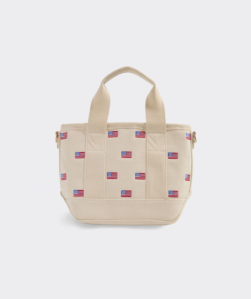 Embroidered Heritage Mini Tote