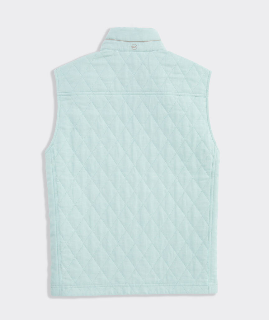 Textured Linen Dorset Quilted Vest