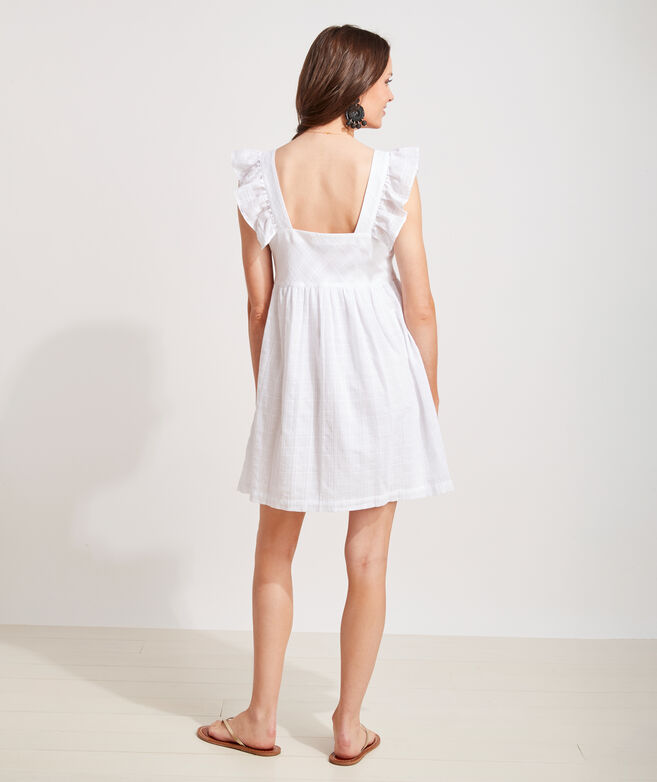 Ruffle Sleeve Cover-Up