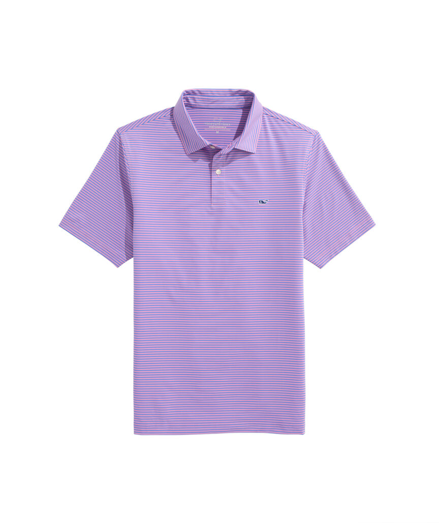 OUTLET Bradley Stripe Performance Polo