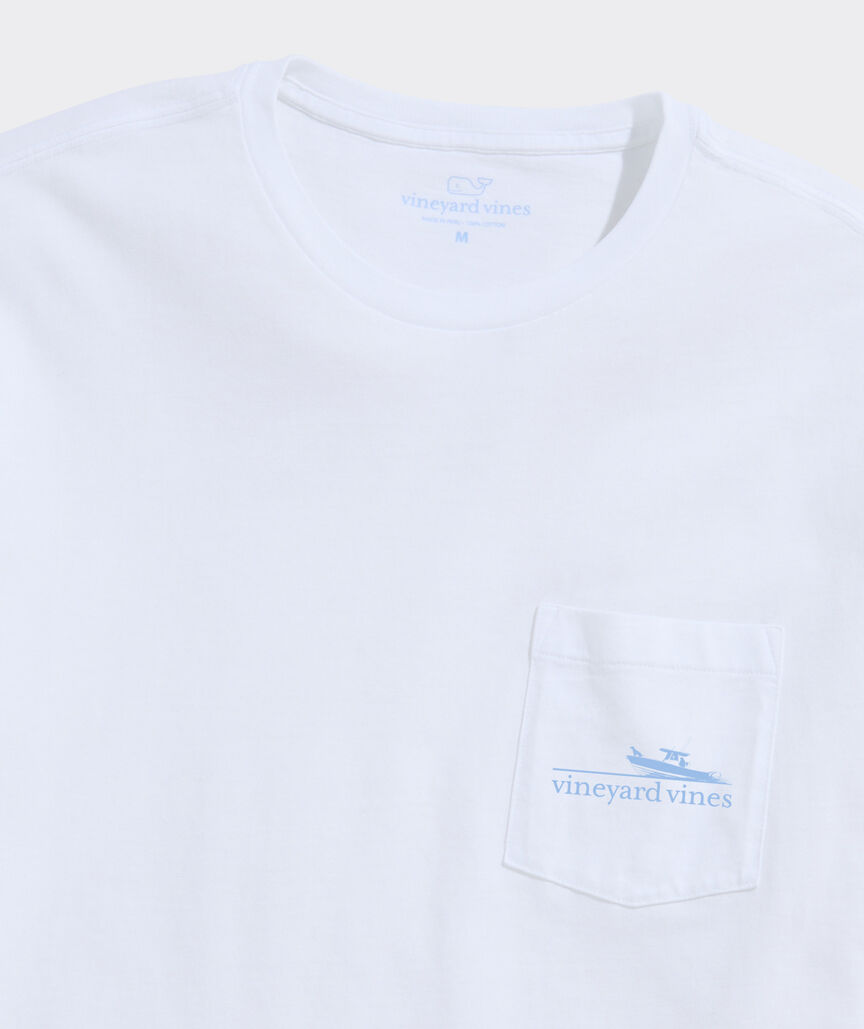 Man's Best Friend Jake Blue Short-Sleeve Pocket Tee