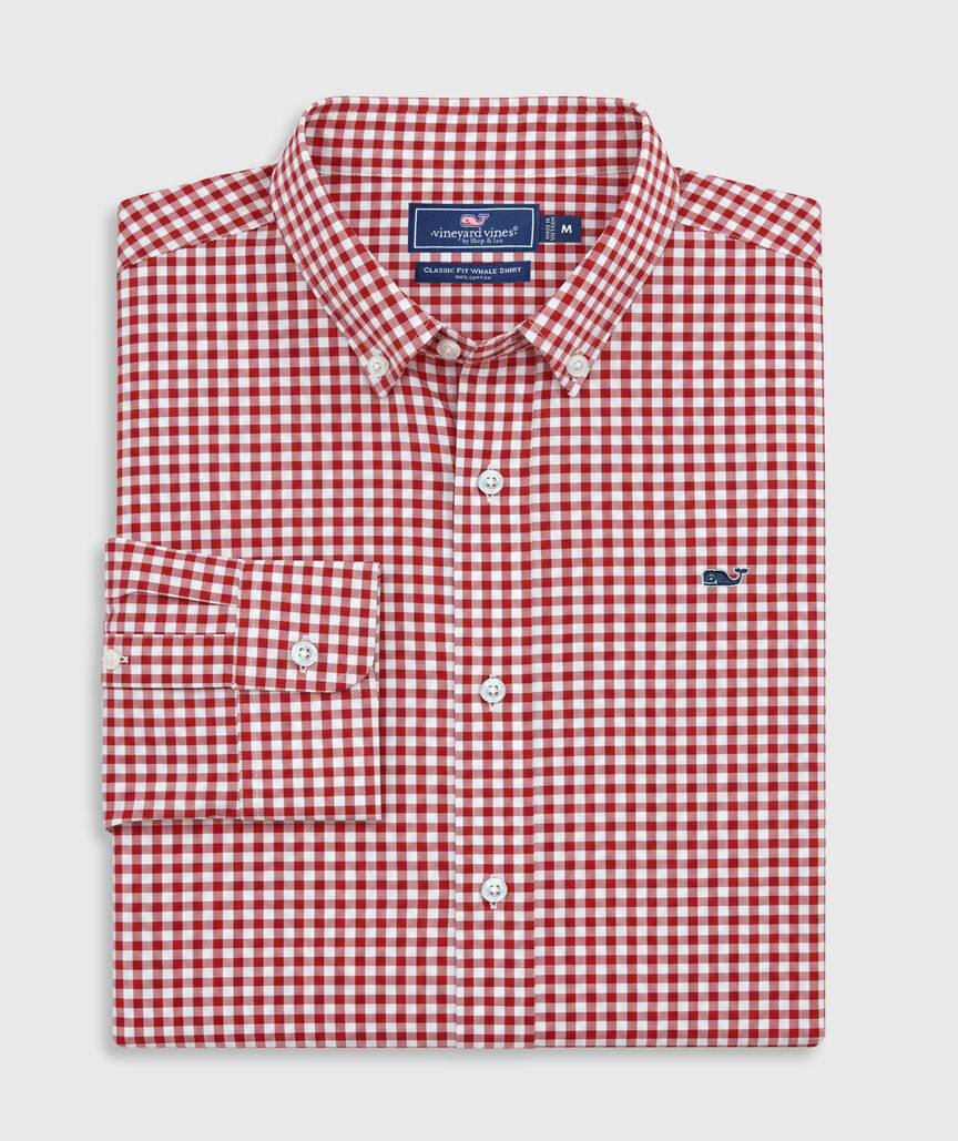 OUTLET Poplin Gingham Shirt