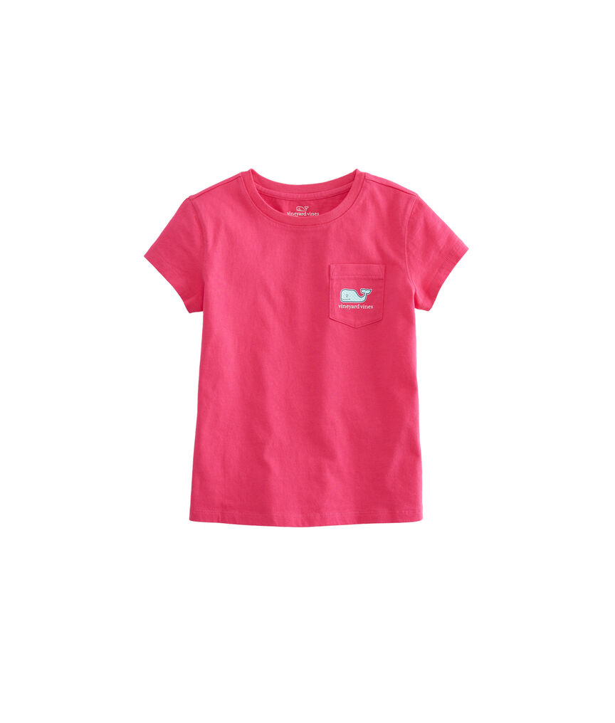 Girls Patchwork Whale Fill Tee