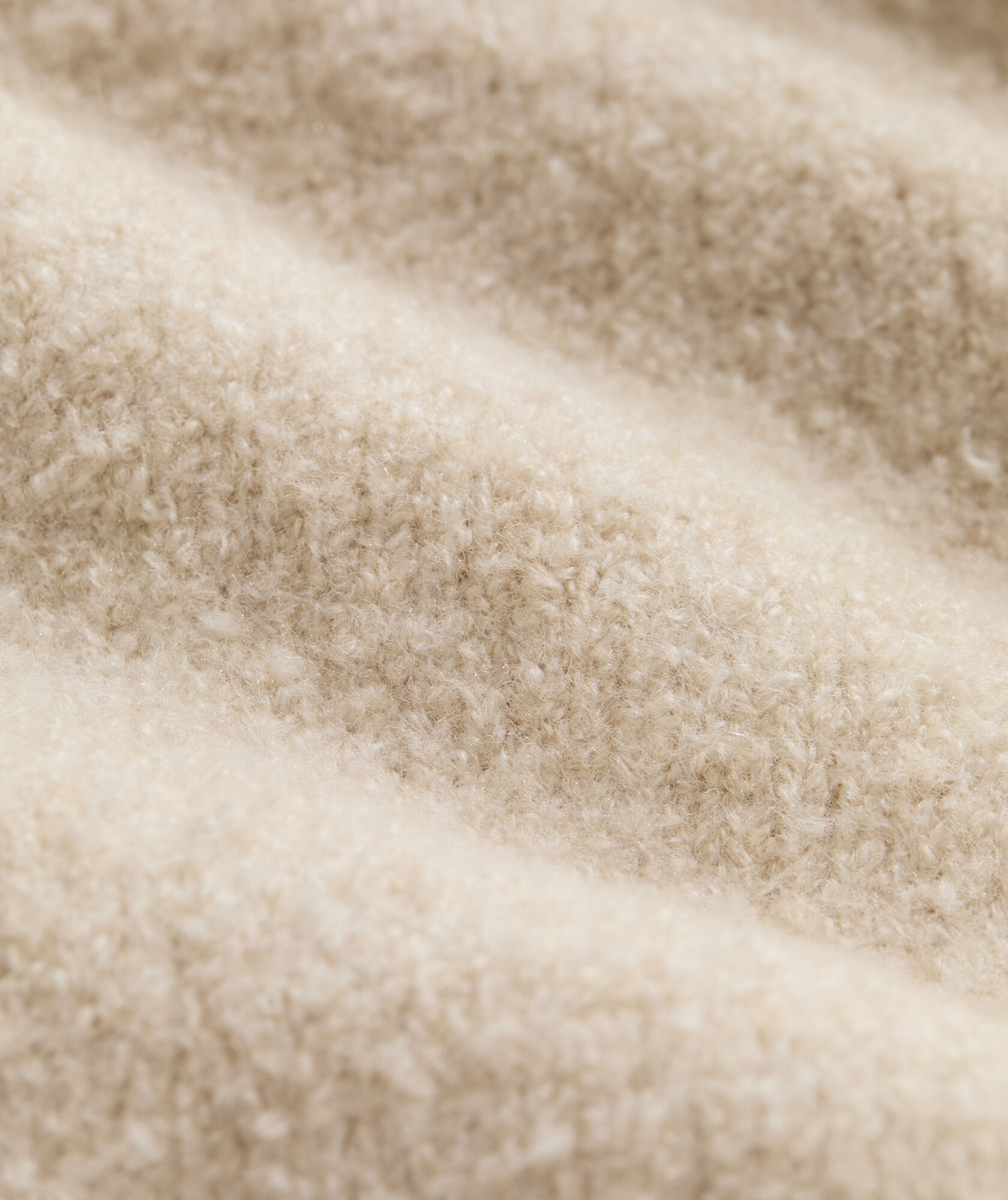 Boucle Quarter-Zip Sweater