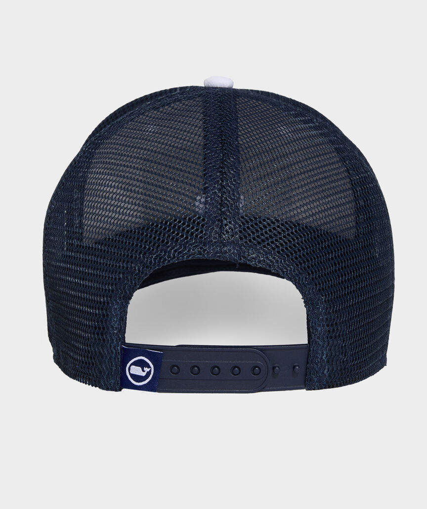 Baseball US Flag Patch Trucker Hat
