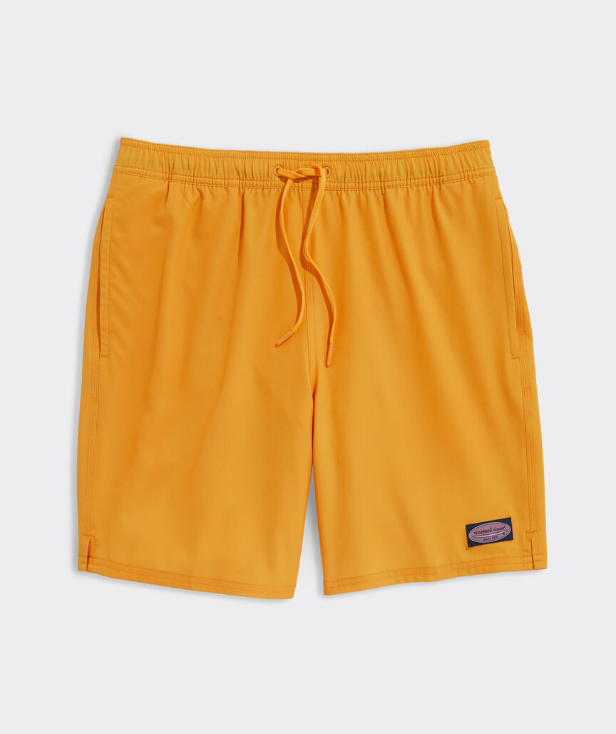 7 Inch Solid Chappy Swim Trunks