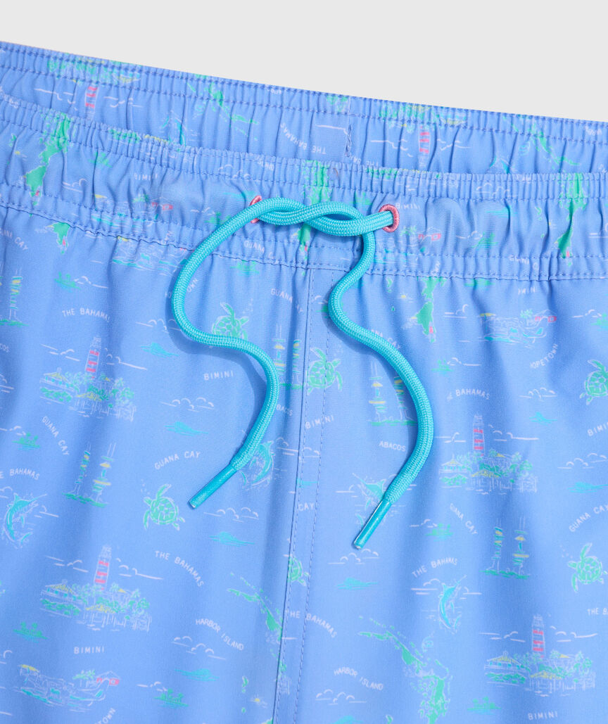 OUTLET 5 Inch Hope Scenic Chappy Swim Trunks