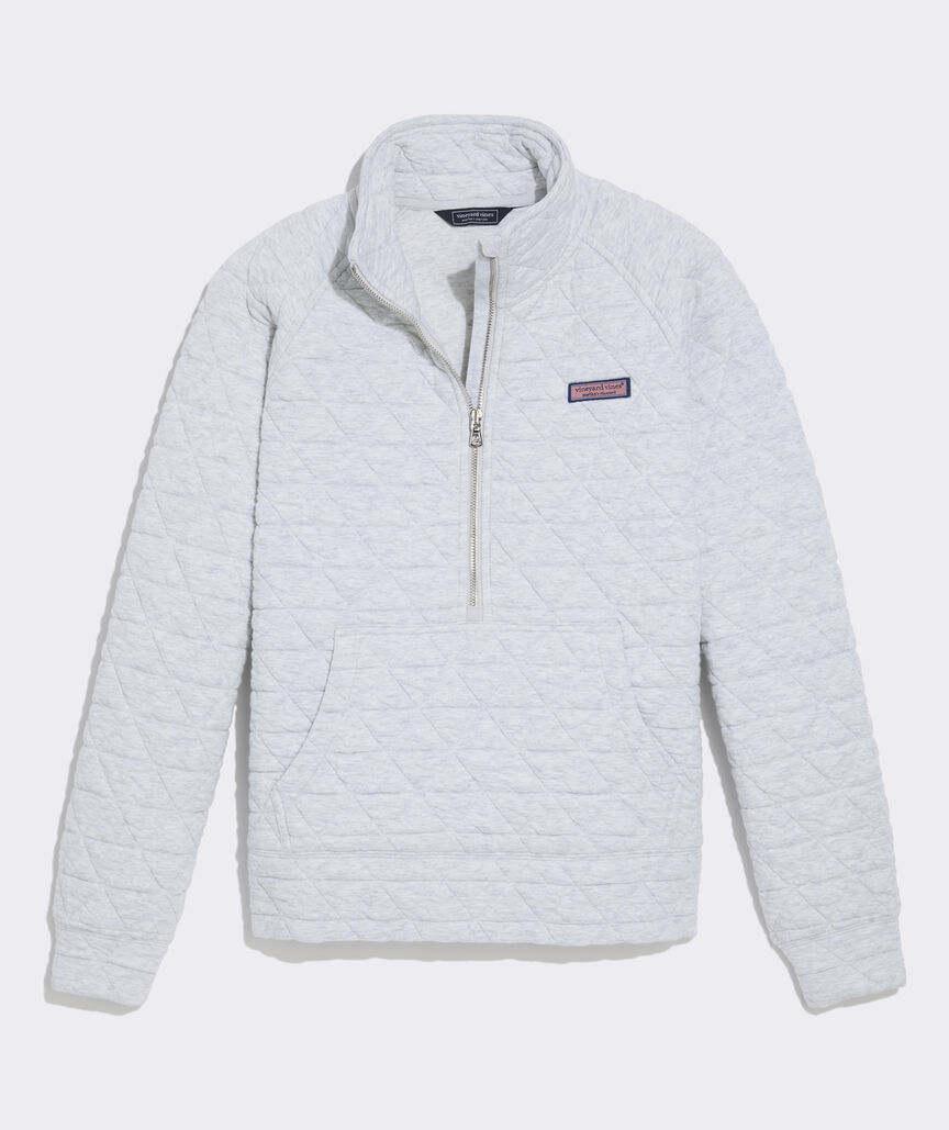 Coastal Quilted Half-Zip